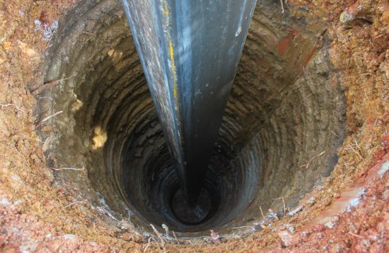 Water,Well,Drilling,,Dig,A,Well,For,Water,,Inside,The