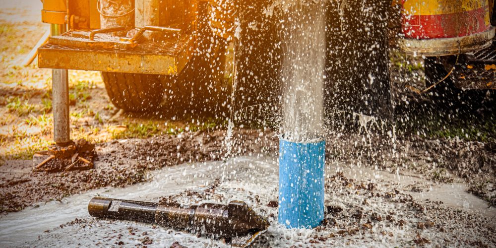 The,Water,Flowing,Artesian,Well,From,The,Land,When,The